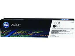 HP 130A Black Original LaserJet Toner Cartridge, CF350A