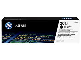 HP 201A Black Original LaserJet Toner Cartridge, CF400A