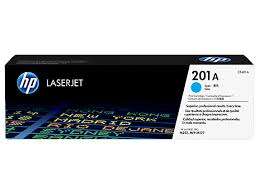 HP 201A Cyan Original LaserJet Toner Cartridge, CF401A