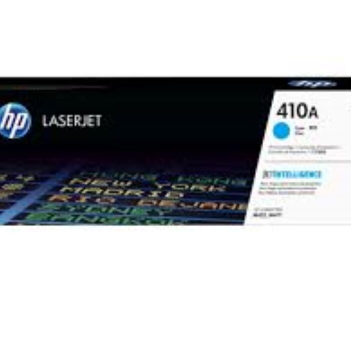 HP 410A Cyan Original LaserJet Toner Cartridge, CF411A