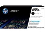 HP 655A Black Original LaserJet Toner Cartridge, CF450A