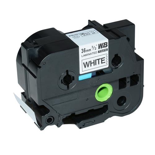 Brother TZe-261 36mm Black on White Label Tape