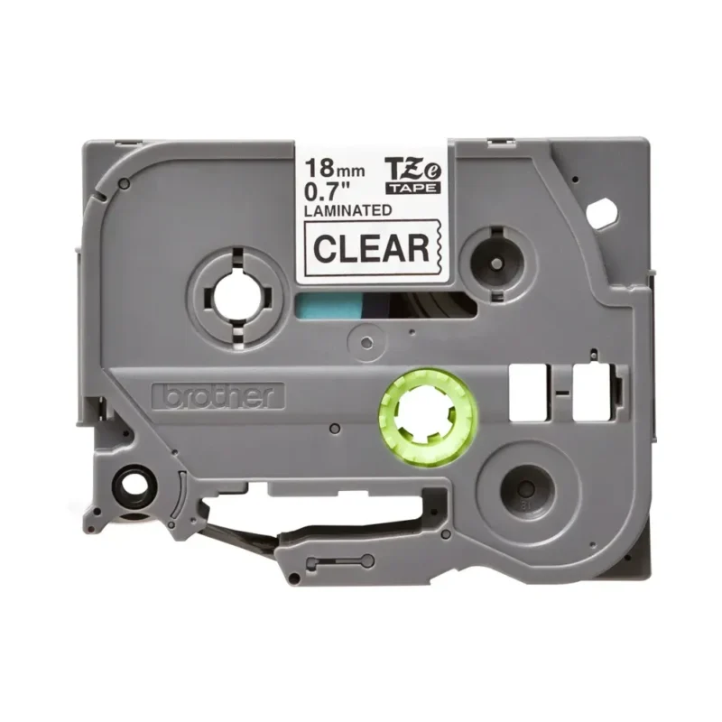 Brother Tape TZE-141 18mm Black on Clear