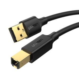 UGREEN USB 2.0 AM to BM Print Cable 1.5m (Black)