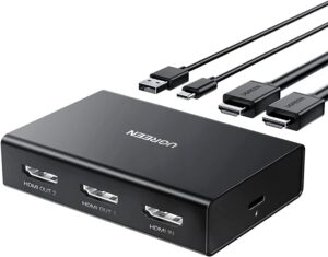 UGREEN UG-40201UK HDMI 1 In 2 Out Splitter