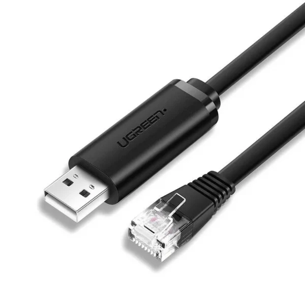 UGREEN CM204 USB-A to RJ45 Console Cable 1.5 m