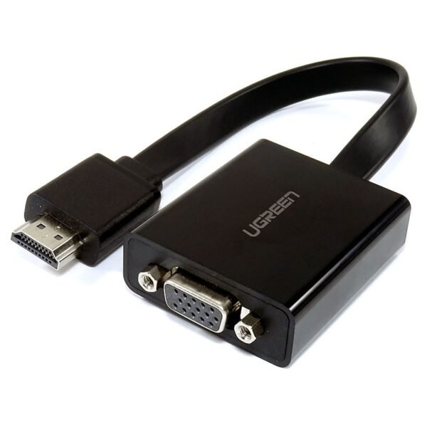 UGREEN HDMI To VGA+3.5mm Audio With Power Port Converter
