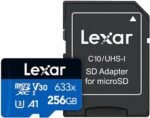 Lexar 256GB microSDHC/ microSDXC UHS-I Card