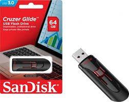 SanDisk Cruzer Glide 3.0 64GB Flash Drive