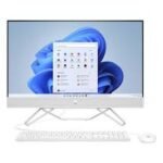 HP Pro 240 G9 All-in-One Desktop PC, Intel Core i7 1255U, 16GB RAM, 512GB M.2 SSD, FreeDOS, 23.8" FHD White All In One Desktop- 884A9EA