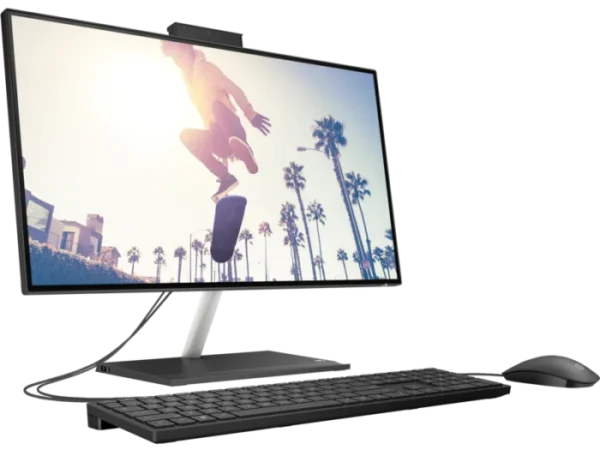 HP All-in-One 24-cb1022nh PC, Intel Core i5 1235U, 8GB DDR4RAM, 256GB M.2 SSD, FreeDOS, 23.8″ FHD All in One Desktop – 6P0E4EA