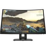 HP X24c 23.6" FHD Curved Gaming Monitor  Black Color, 9FM22AS