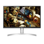 LG 27" 4K UHD Monitor, Tilt/Pivot/Height Adjustable Stand, White Color  27UP550N-W