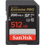 SanDisk Extreme PRO SDHC™ And SDXC™ UHS-I Card Up to 200MB/s - 512GB