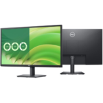 Dell E2725H 27" FHD Monitor, Black Color,  Connectivity : 1 VGA, 1 DisplayPort 1.2