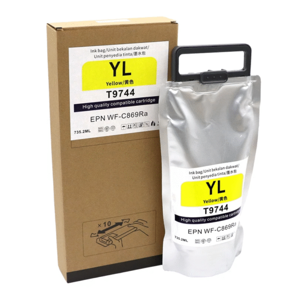 Epson T9744 Yellow XXL Ink Cartridge for WF-C869R Series