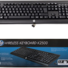 HP Wireless Keyboard Black - E5E78AA img 11