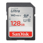 SanDisk Ultra® SDHC™ UHS-I card and SDXC™ UHS-I card Up to 140MB/s - 128GB