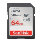 SanDisk Ultra® SDHC™ UHS-I card and SDXC™ UHS-I card Up to 140MB/s - 64GB