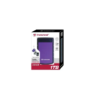 Transcend External HDD 1TB - Purple - TS1TSJ25H3P img 2