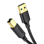 UGREEN USB 2.0 AM to BM Printer Cable 2m (Black) - US135
