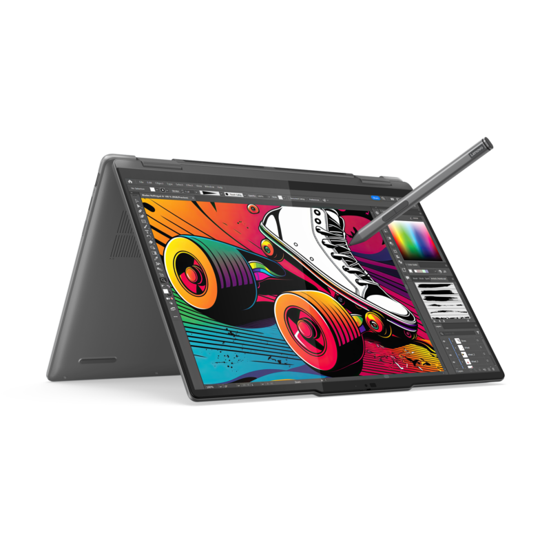 Lenovo Yoga 7 2-in-1 Core Ultra 7 155U, 16GB Ram, 1TB SSD, Win11H, 14-inch, Storm Grey (83DJ003NUE)