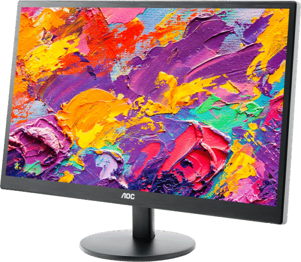 AOC E970SWN 18.5" HD E970SWN  Black Color   Monitor