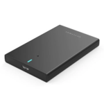 KPAB0 Vention 2.5 Inch SATA Hard Drive Enclosure (USB 3.0 Micro-B) Black