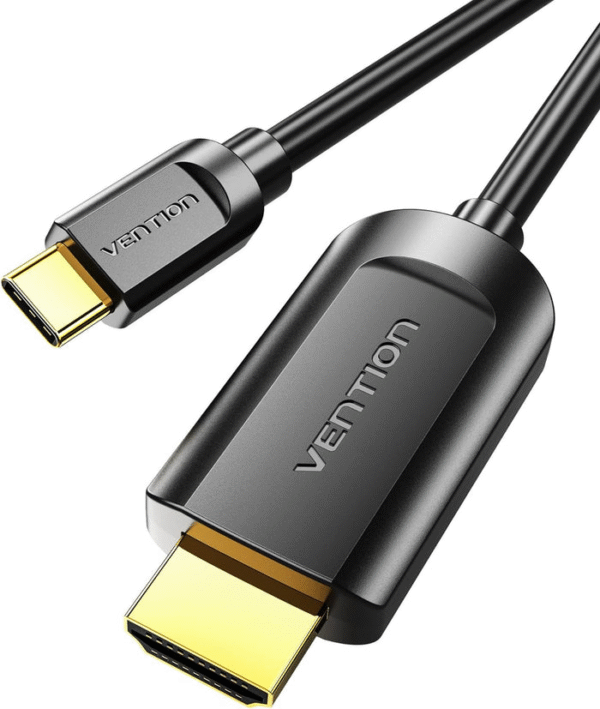 Vention Type-C to HDMI Cable 2M Black Metal Type