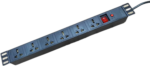 MTN 6-way Uk plug PDU