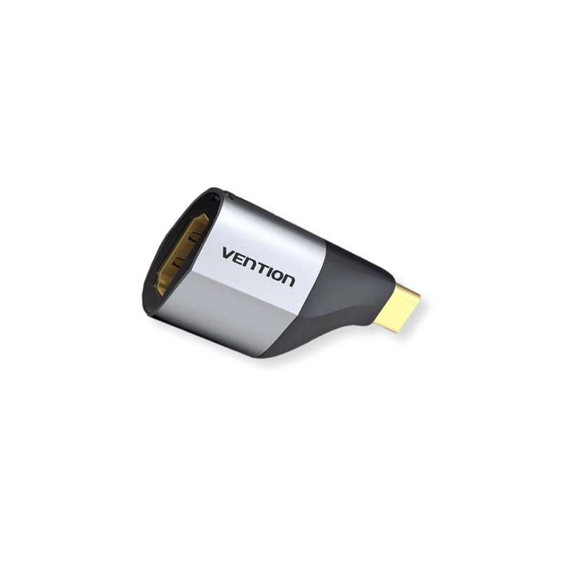 Vention Type-C to DP Adapter Gray Metal Type-TCCHO