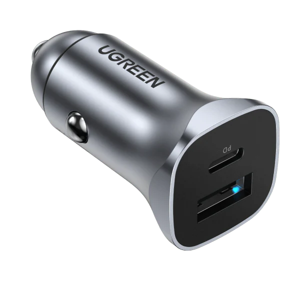 UGREEN 2-Port Fast Car Charger