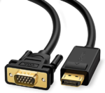 UGREEN DP Male to VGA Male Cable