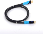 Vention Nylon Braided HDMI Cable 2M Black Metal Type