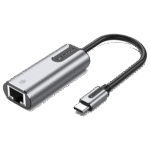 Vention USB-C to Gigabit Ethernet Adapter 0.15M Gray Aluminum Alloy Type