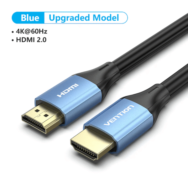 Vention HDMI Male to Male 4K HD Cable Aluminum Alloy Type 1.5M Blue