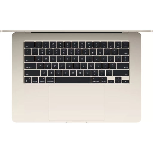 Apple MacBook Air 15-inch M2, 8GB Ram, 512GB SSD, Starlight (MQKV3LL/A) - Image 2